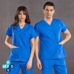اسکراب شلوار آبی استخری سیزگی cizgi medical